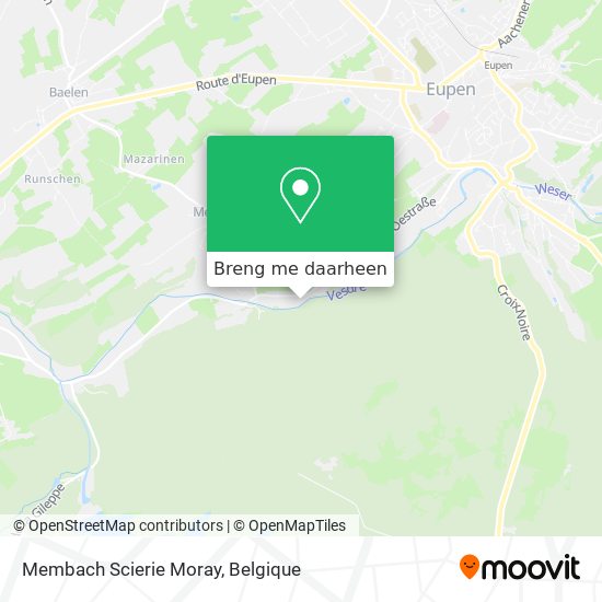 Membach Scierie Moray kaart