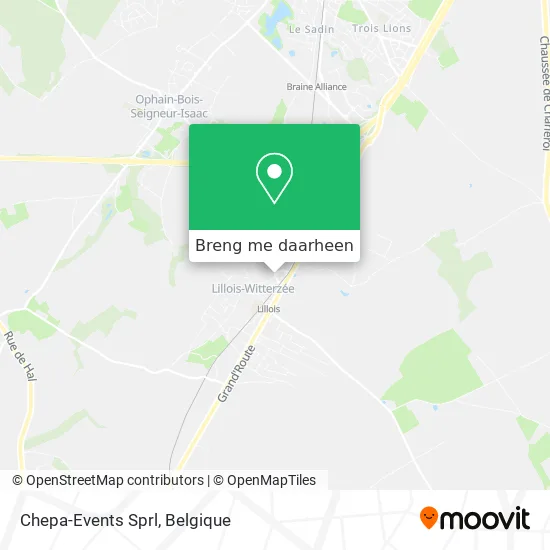 Chepa-Events Sprl kaart