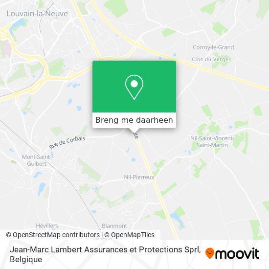 Jean-Marc Lambert Assurances et Protections Sprl kaart