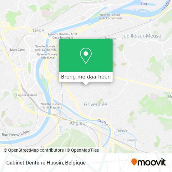 Cabinet Dentaire Hussin kaart
