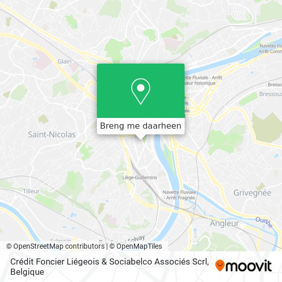 Crédit Foncier Liégeois & Sociabelco Associés Scrl kaart