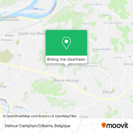 Deltour-Camphyn/Gilberte kaart