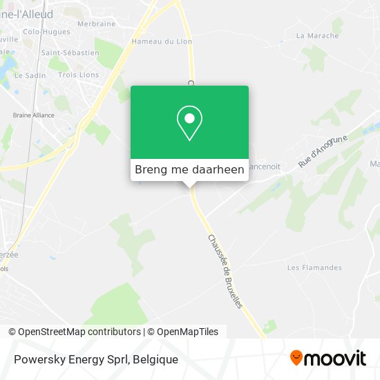 Powersky Energy Sprl kaart