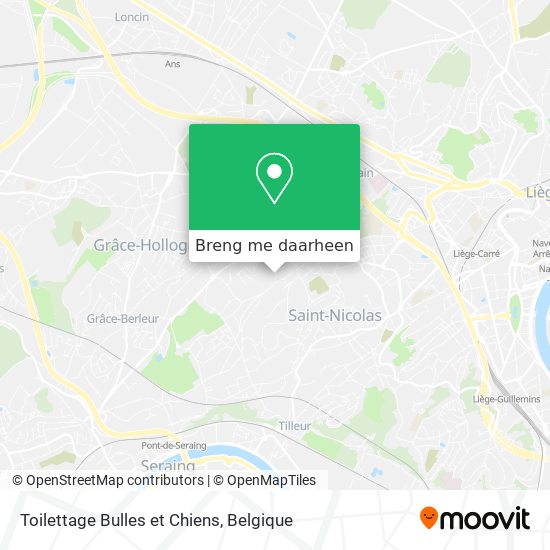 Toilettage Bulles et Chiens kaart