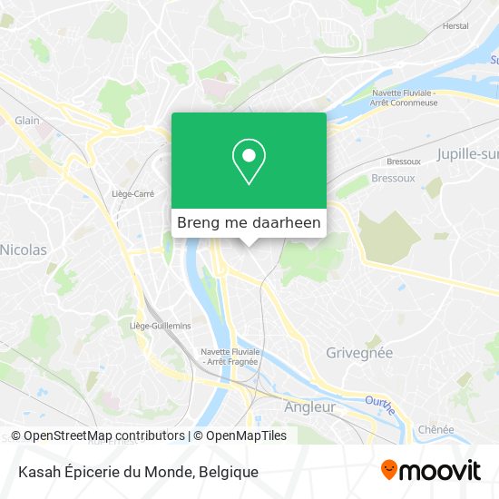 Kasah Épicerie du Monde kaart