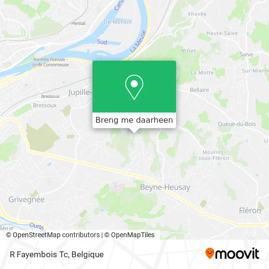 R Fayembois Tc kaart