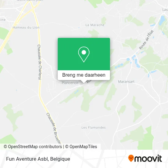 Fun Aventure Asbl kaart