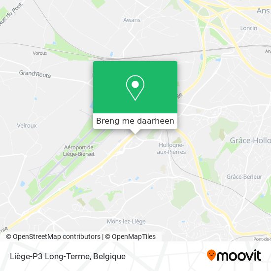 Liège-P3 Long-Terme kaart