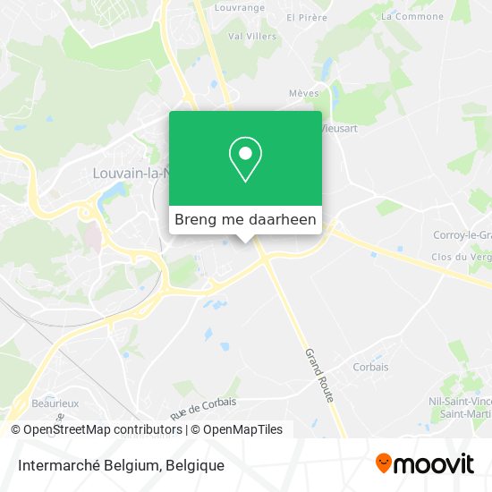Intermarché Belgium kaart