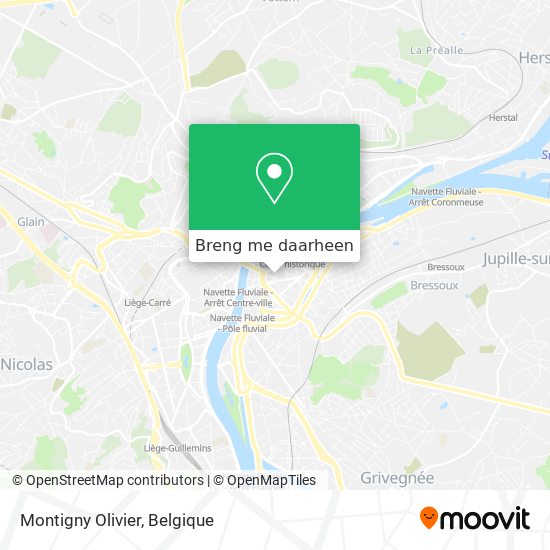Montigny Olivier kaart