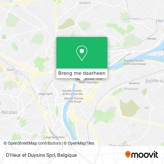 D'Heur et Duysinx Sprl kaart