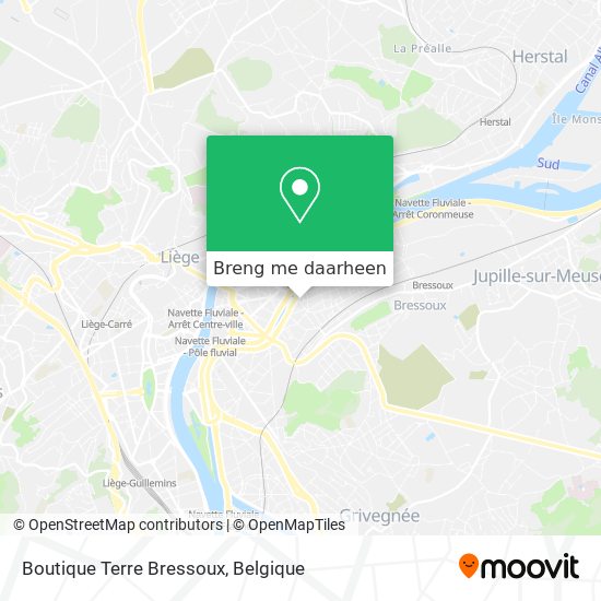 Boutique Terre Bressoux kaart