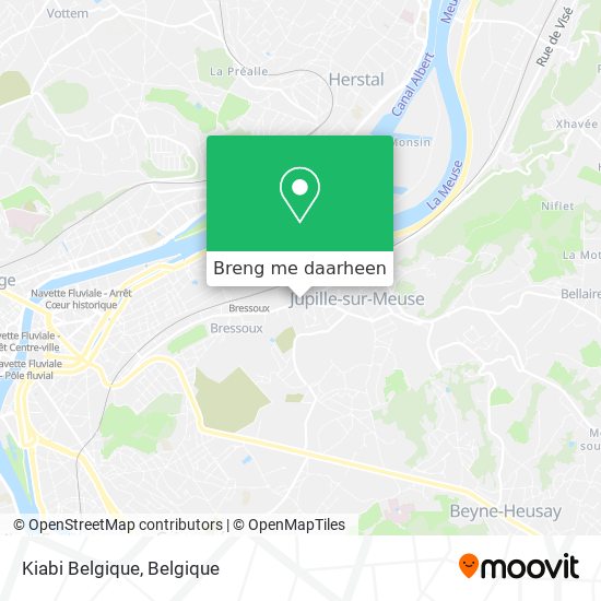 Kiabi Belgique kaart