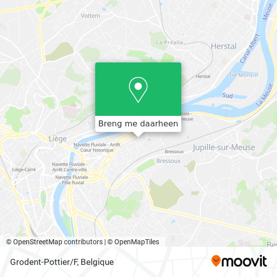Grodent-Pottier/F kaart