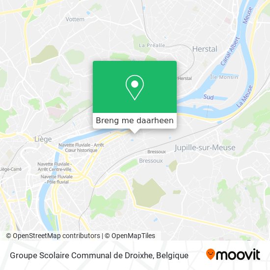 Groupe Scolaire Communal de Droixhe kaart