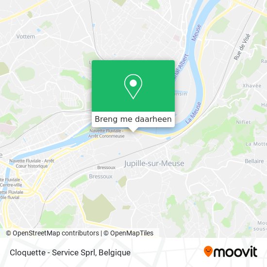Cloquette - Service Sprl kaart