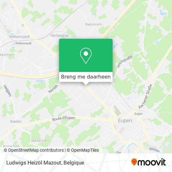 Ludwigs Heizöl Mazout kaart