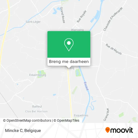 Mincke C kaart