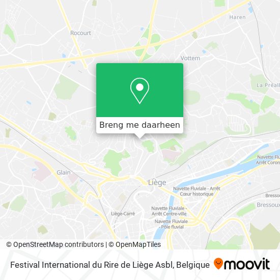 Festival International du Rire de Liège Asbl kaart