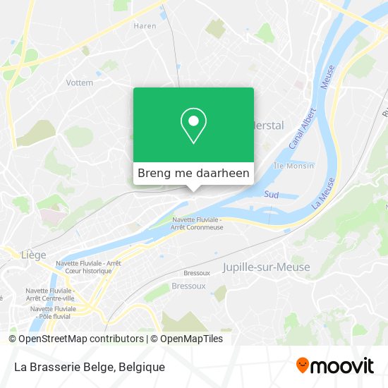 La Brasserie Belge kaart