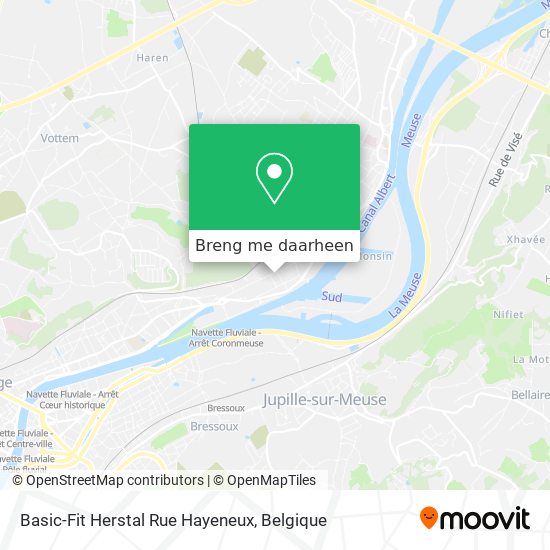 Basic-Fit Herstal Rue Hayeneux kaart