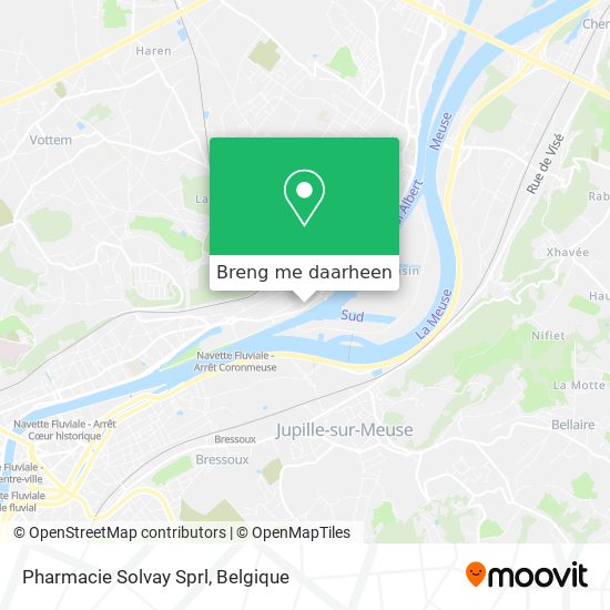 Pharmacie Solvay Sprl kaart