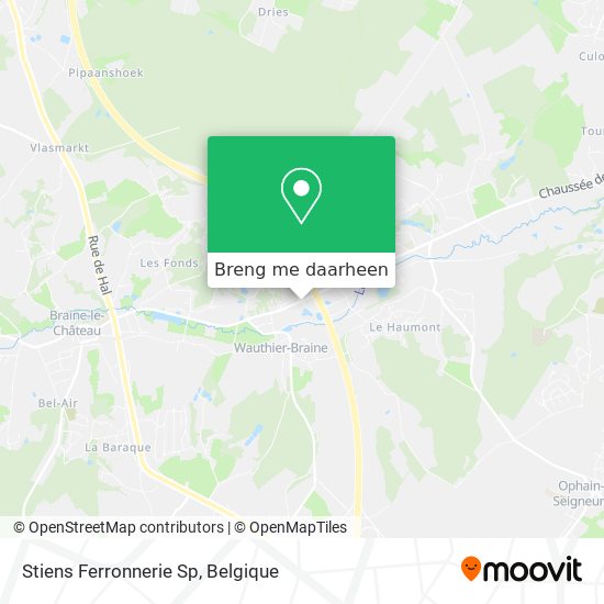 Stiens Ferronnerie Sp kaart