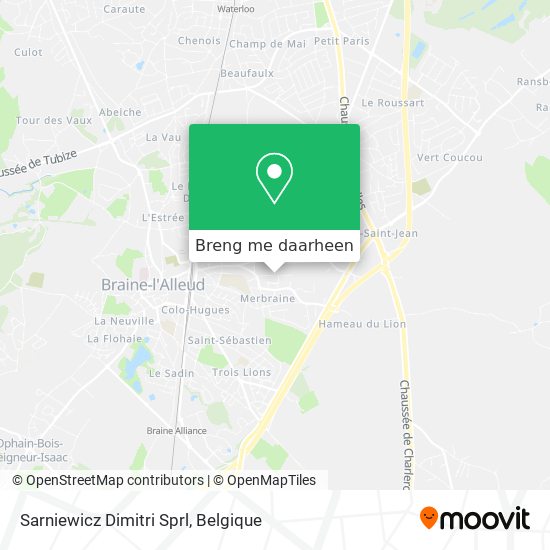 Sarniewicz Dimitri Sprl kaart