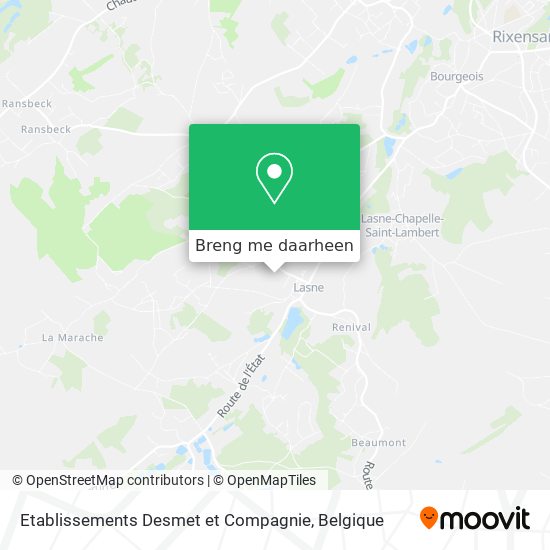 Etablissements Desmet et Compagnie kaart