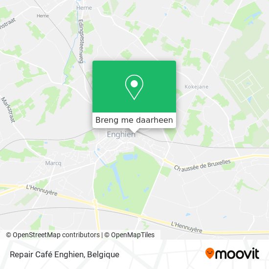 Repair Café Enghien kaart