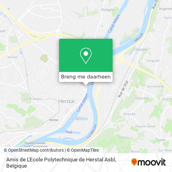 Amis de L'Ecole Polytechnique de Herstal Asbl kaart