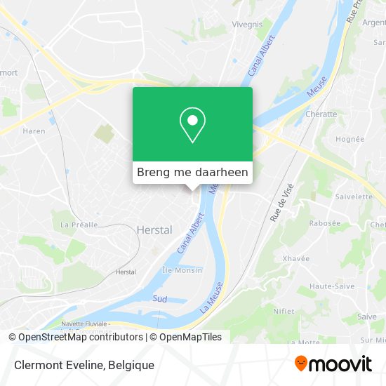 Clermont Eveline kaart