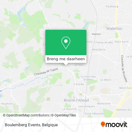 Boulemberg Events kaart