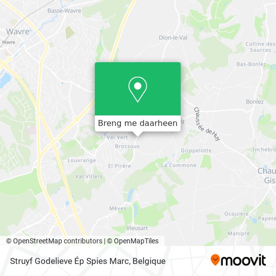 Struyf Godelieve Ép Spies Marc kaart