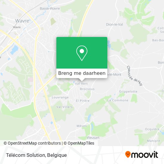 Télécom Solution kaart