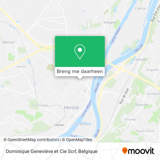 Dominique Geneviève et Cie Scrl kaart