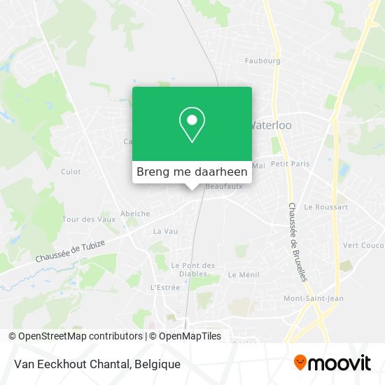 Van Eeckhout Chantal kaart