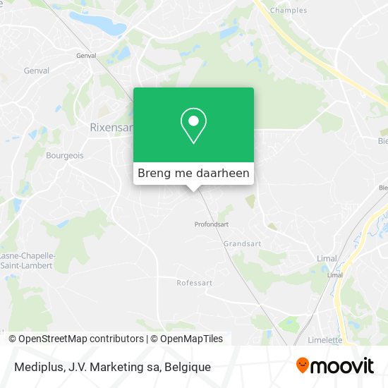 Mediplus, J.V. Marketing sa kaart