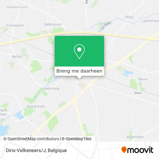Dirix-Velkeneers/J kaart