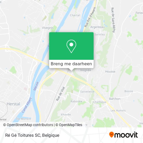 Ré Gé Toitures SC kaart