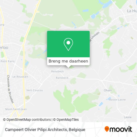 Campeert Olivier Pilipi Architects kaart