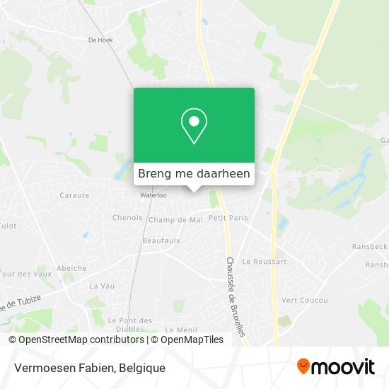 Vermoesen Fabien kaart