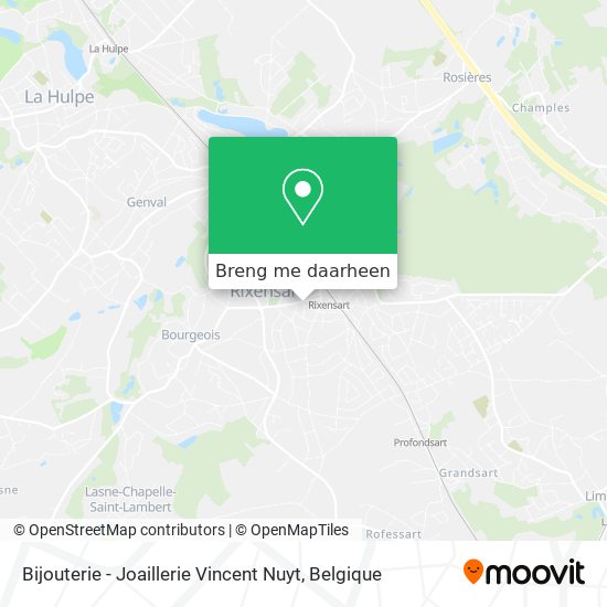 Bijouterie - Joaillerie Vincent Nuyt kaart