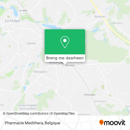 Pharmacie Medithera kaart