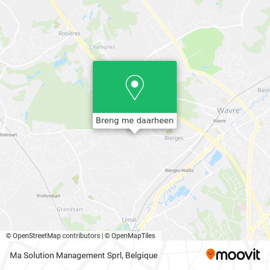 Ma Solution Management Sprl kaart