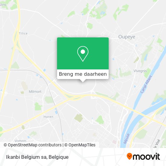 Ikanbi Belgium sa kaart