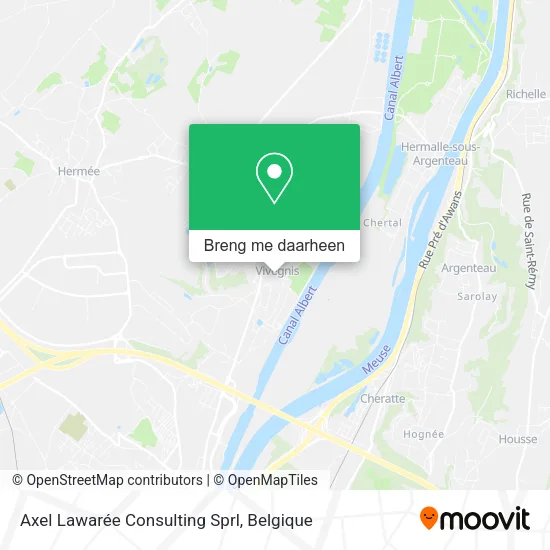 Axel Lawarée Consulting Sprl kaart