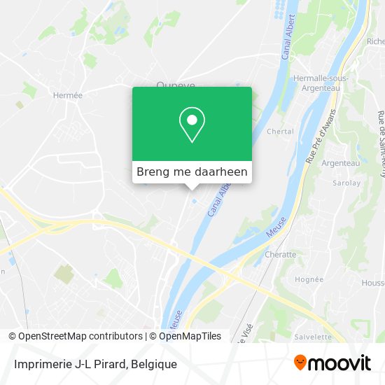 Imprimerie J-L Pirard kaart