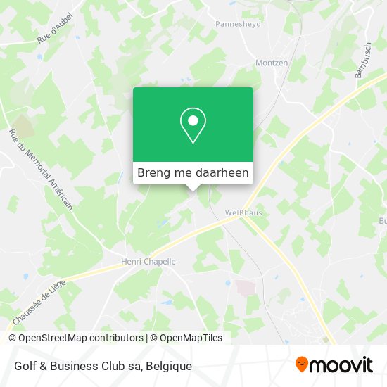 Golf & Business Club sa kaart