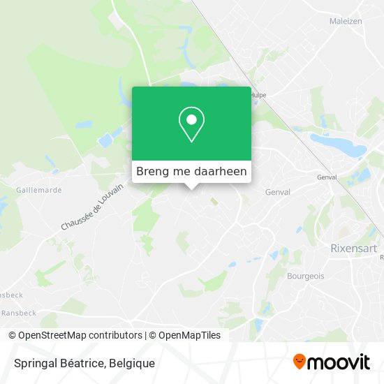 Springal Béatrice kaart